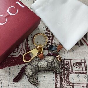 Gucci Dachshund Keychain